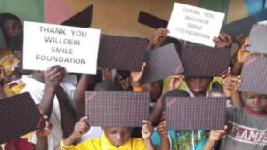 Students'school equipment donation in Dalavé,  Togo